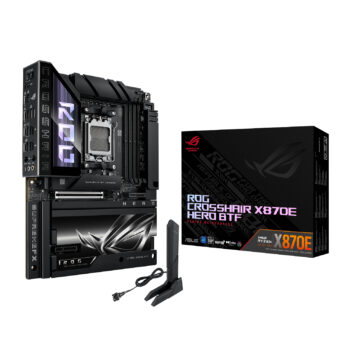 ASUS ROG CROSSHAIR X870E HERO BTF AMD AM5 ATX Gaming Motherboard