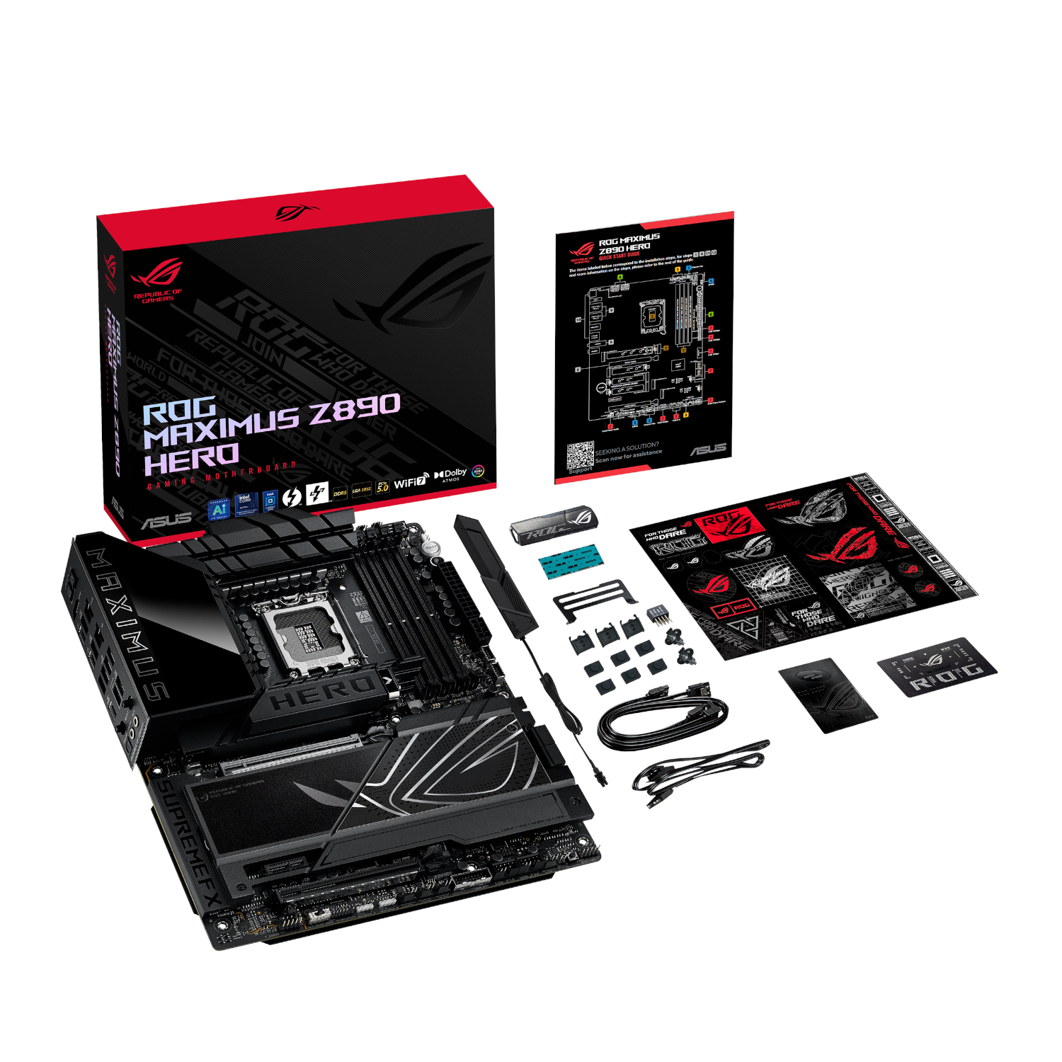 Asus ROG Maximus Z890 Hero Intel LGA1851 ATX Gaming Motherboard - Image 6