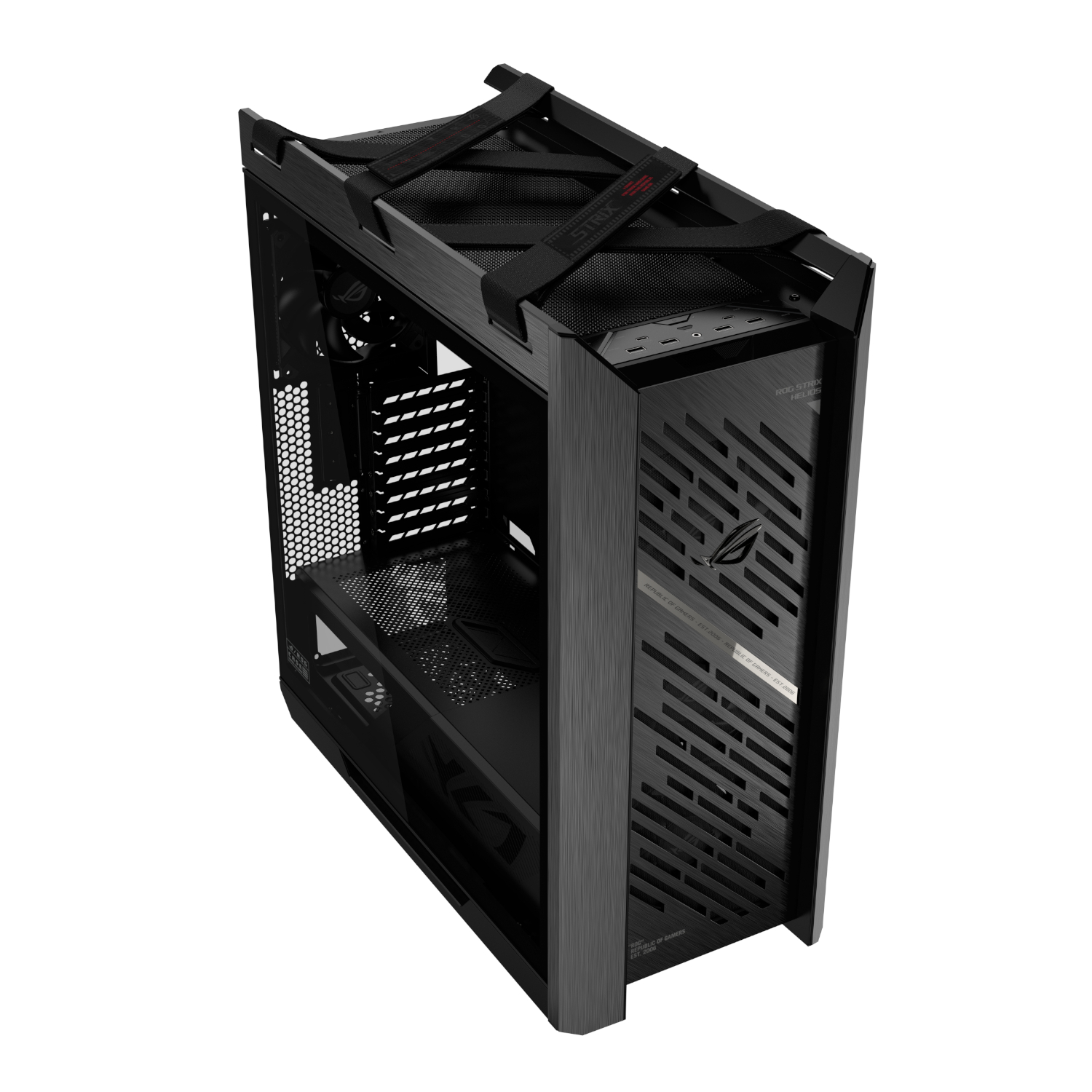 Asus ROG Strix Helios II EATX Gaming Chassis - Black - Image 7