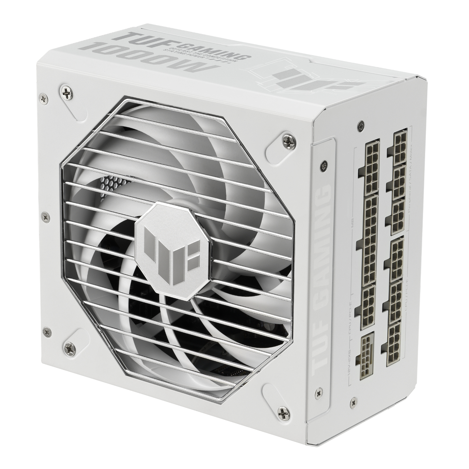 Asus TUF Gaming 1000W 80 PLUS Gold ATX Modular Power Supply - White - Image 2