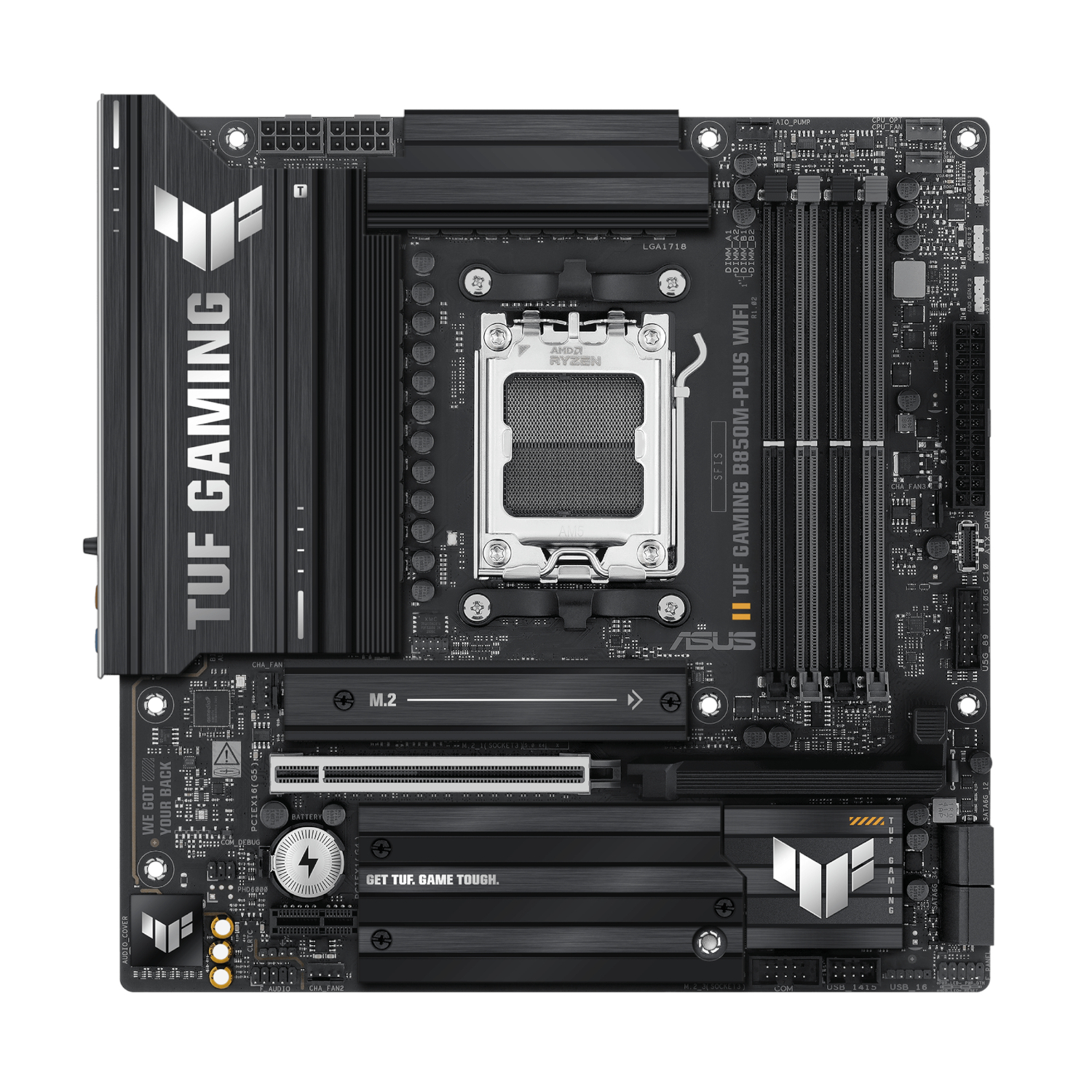 Asus TUF Gaming B850M-PLUS WIFI AM5 Micro ATX Gaming Motherboard - Image 2