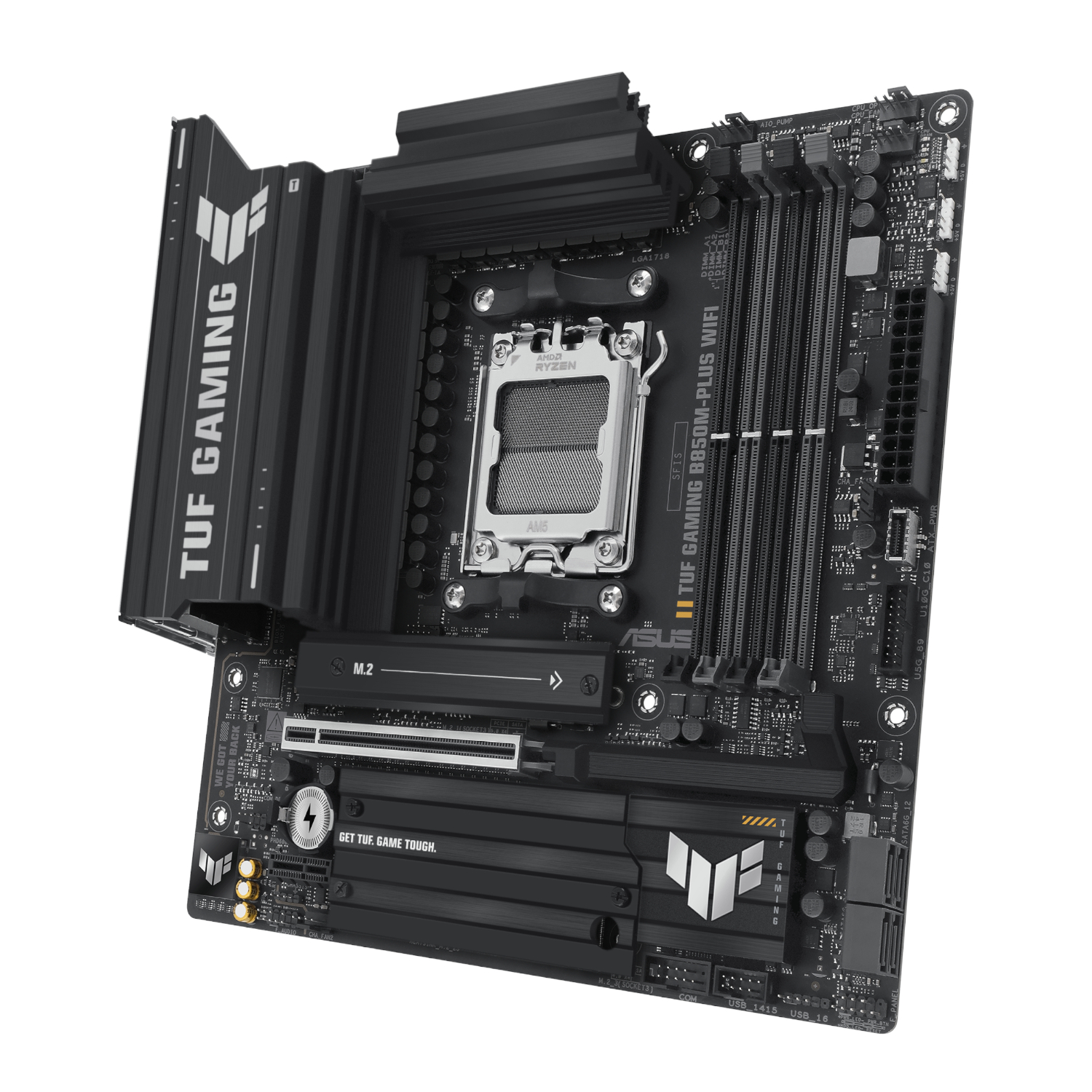 Asus TUF Gaming B850M-PLUS WIFI AM5 Micro ATX Gaming Motherboard - Image 4