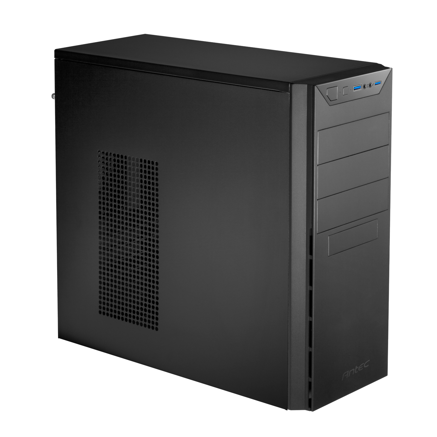 Antec VSK4000B ATX | Micro-ATX | ITX  Mini -Tower Chassis - Black - Image 4
