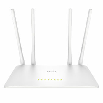 Cudy WR300S 300Mbps 5-Port Wi-Fi 4 Router – White
