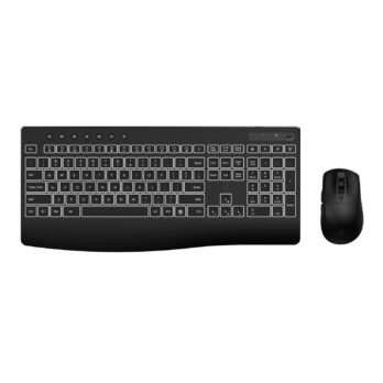 WINX DO Business Backlit Wireless Keyboard and Mouse Combo