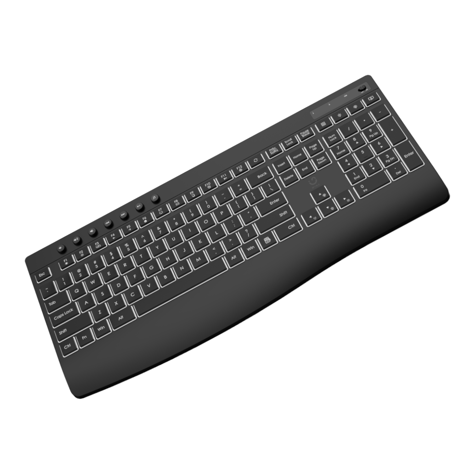 WINX DO Business Backlit Wireless Keyboard and Mouse Combo - Image 3