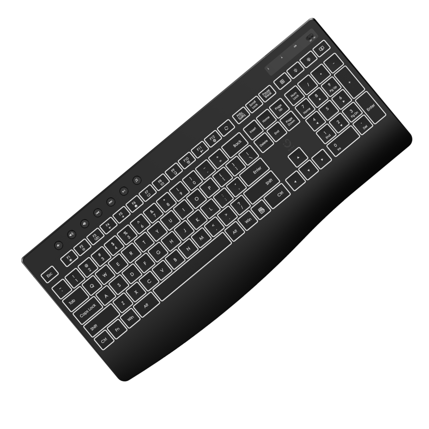 WINX DO Business Backlit Wired Keyboard and Mouse Combo - Image 5