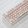 H108 Mechanical Keyboard Wired Wireless Bluetooth Full-Key Anti-Ghosting for Girls Office Gaming Cute Rgb Lighting Silent