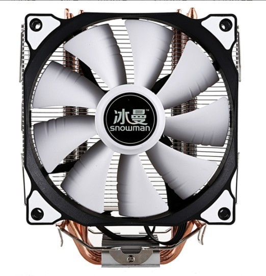 4 Heat Pipe Computer CPU Radiator I3 i5 i7 Mute