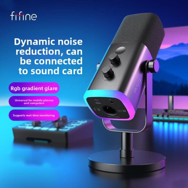 Noise-Cancelling Multi-Function Microphone