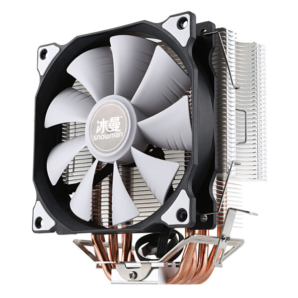 4 Heat Pipe Computer CPU Radiator I3 i5 i7 Mute