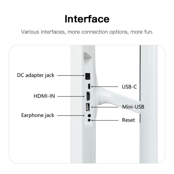 24 Inch Touch Screen 8-core CPU Android OS 128GB Rotation Monitor Built-in Battery With 13MP Camera Rollable Smart Portable TV
