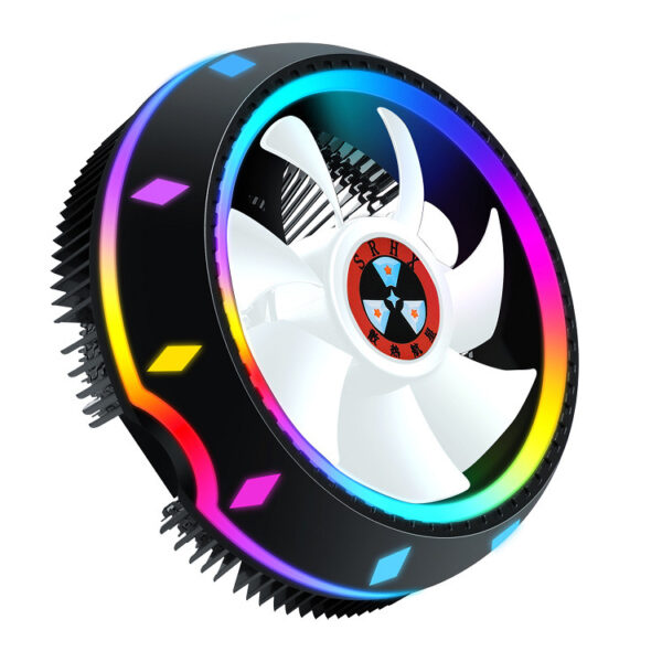 SRHX Silent RGB LED Air CPU Cooler For 115X AMD