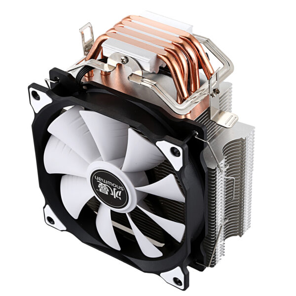4 Heat Pipe Computer CPU Radiator I3 i5 i7 Mute
