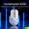 Inphic PG1 Wired Gaming Mouse with RGB Lighting