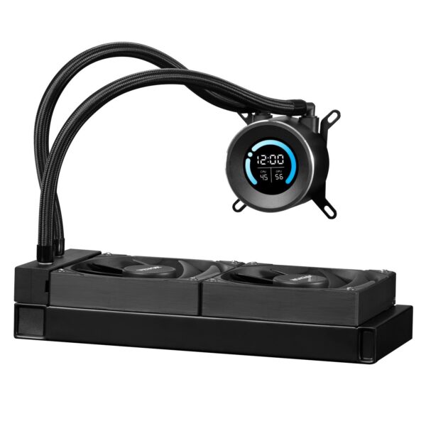 VEVOR CPU Liquid Cooler With 120 Mm PWN Fans For Intel AMD