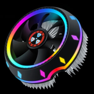 SRHX Silent RGB LED Air CPU Cooler For 115X AMD