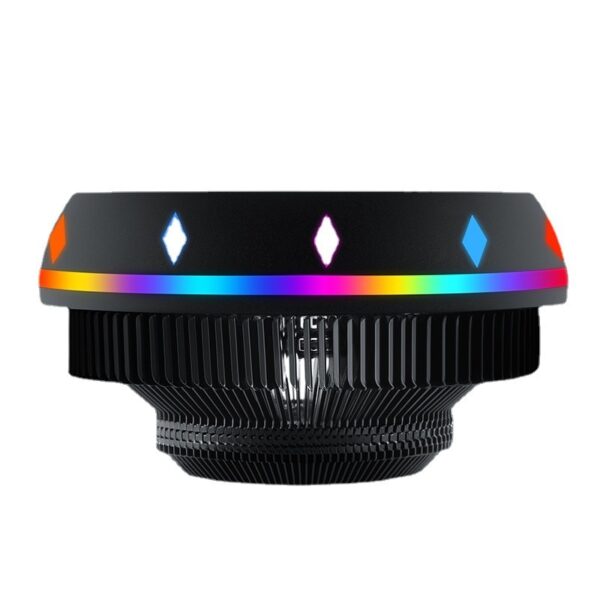SRHX Silent RGB LED Air CPU Cooler For 115X AMD