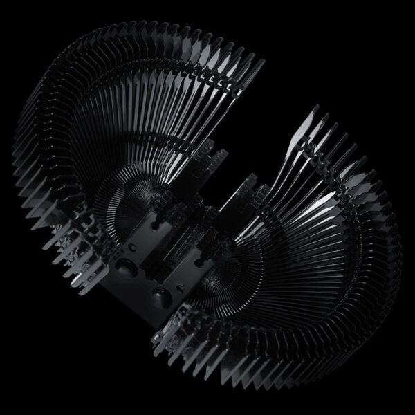 SRHX Silent RGB LED Air CPU Cooler For 115X AMD