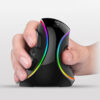Vertical Ergonomic Snail RGB Wired Mouse