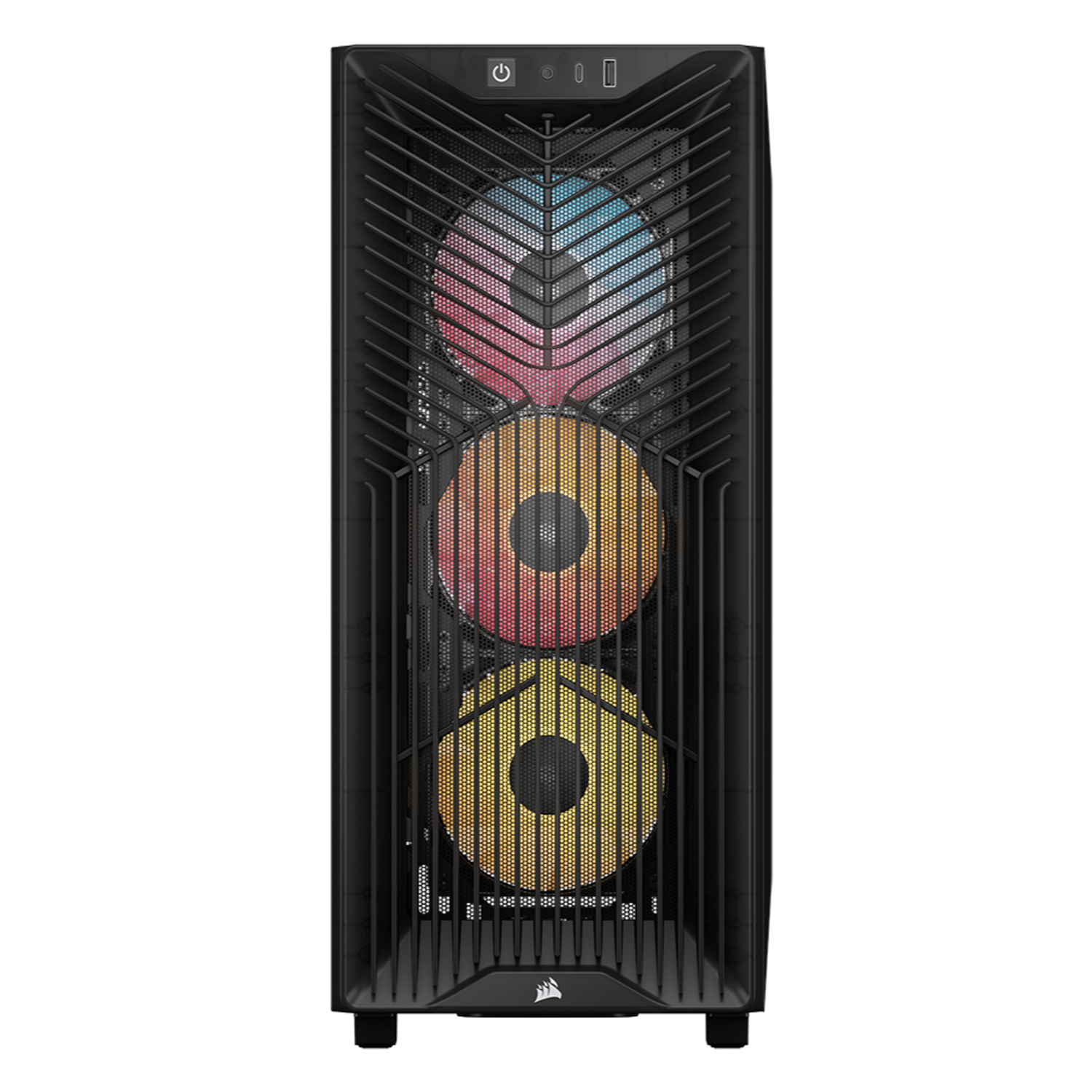 Corsair 3200D RS ARGB Mid-Tower PC Case - Smoke
