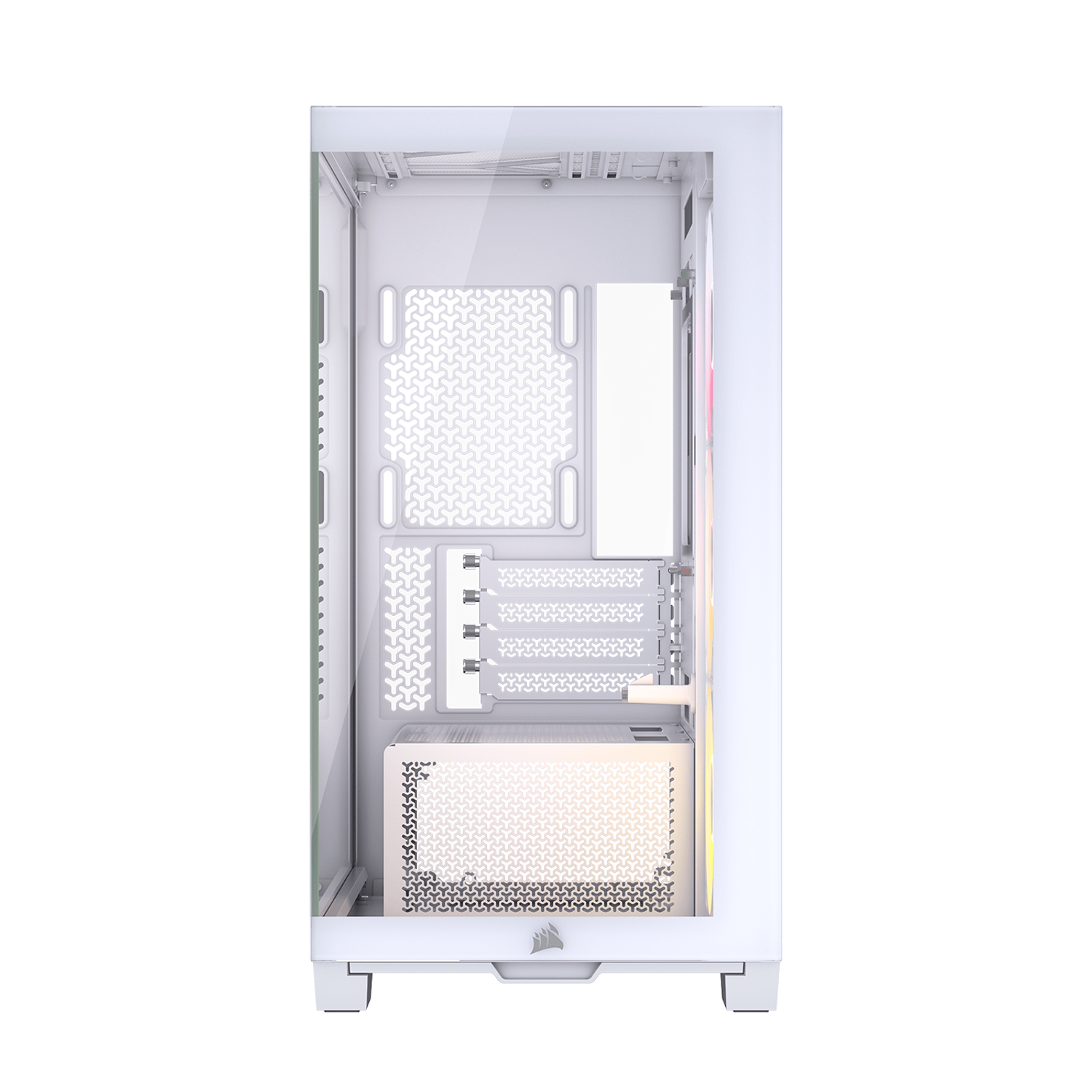 Corsair 2800X RS-R ARGB Micro-ATX PC Case – White