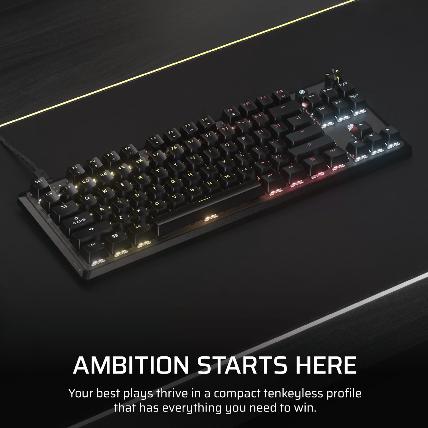 Corsair K70 CORE TKL RGB Mechanical Gaming Keyboard