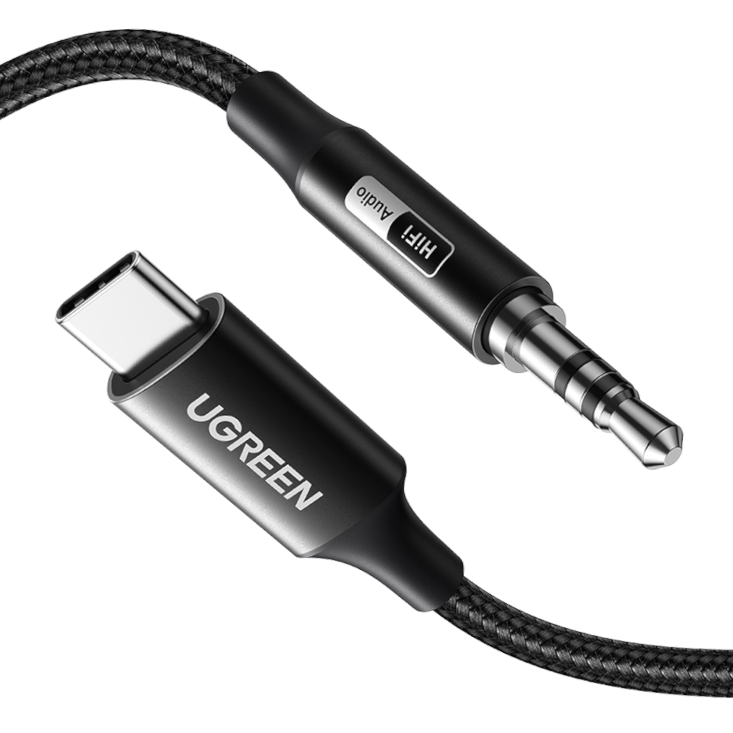 UGREEN USB Type-C to 3.5mm AUX Audio Cable 3M - Black