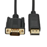 Gizzu 1080P DisplayPort to VGA Cable 1.8m Poly