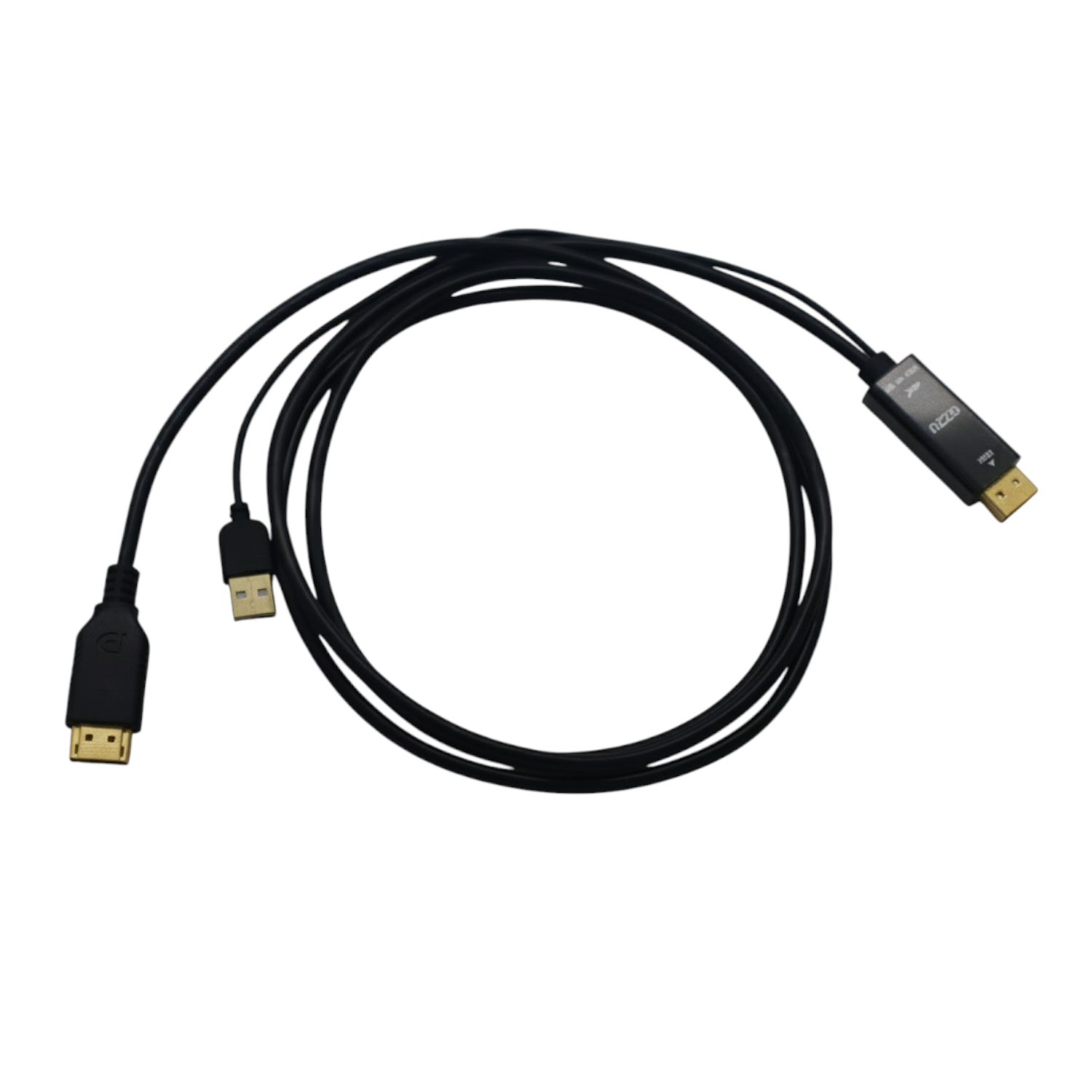Gizzu 4K HDMI to DP Cable (1.8m) - Black