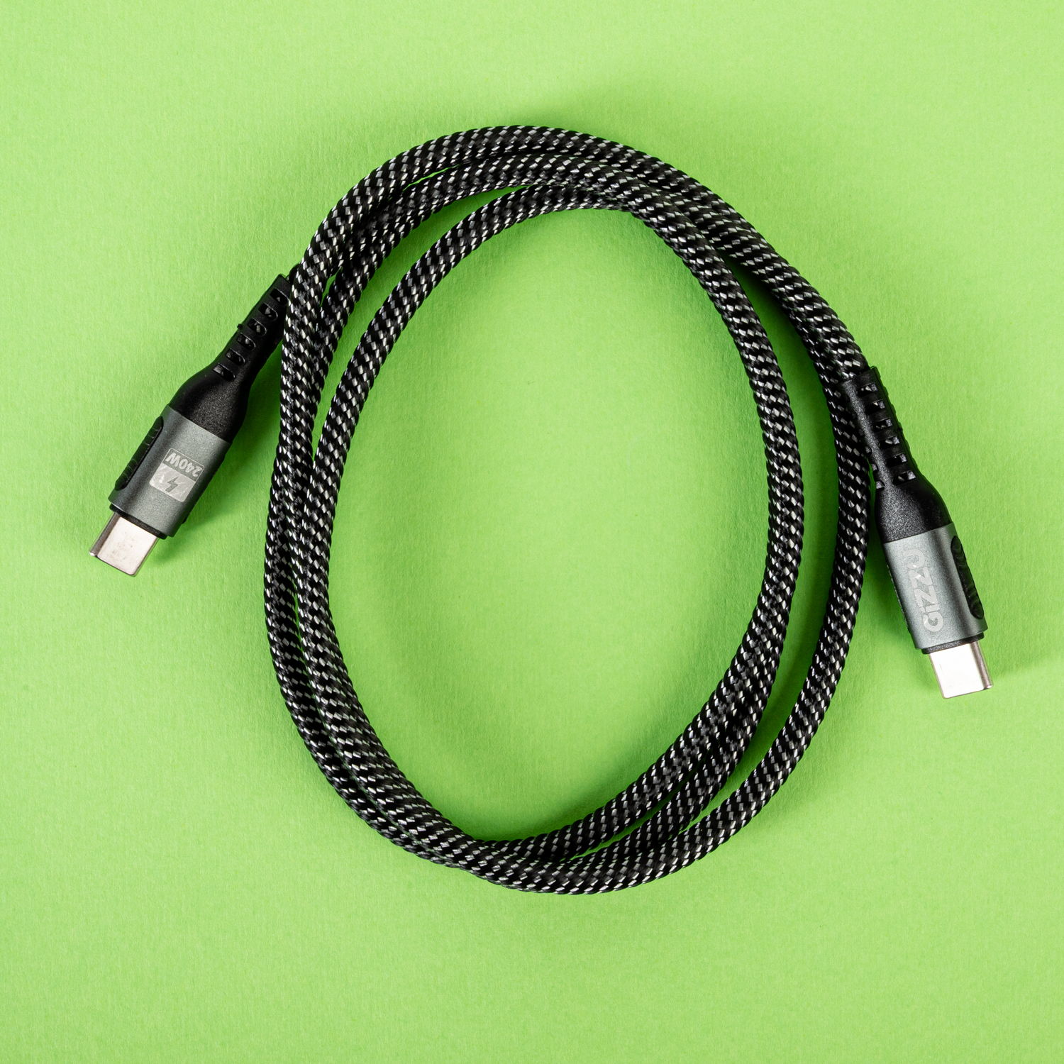 GIZZU 240W 480Mbps Type-C 1m Cable