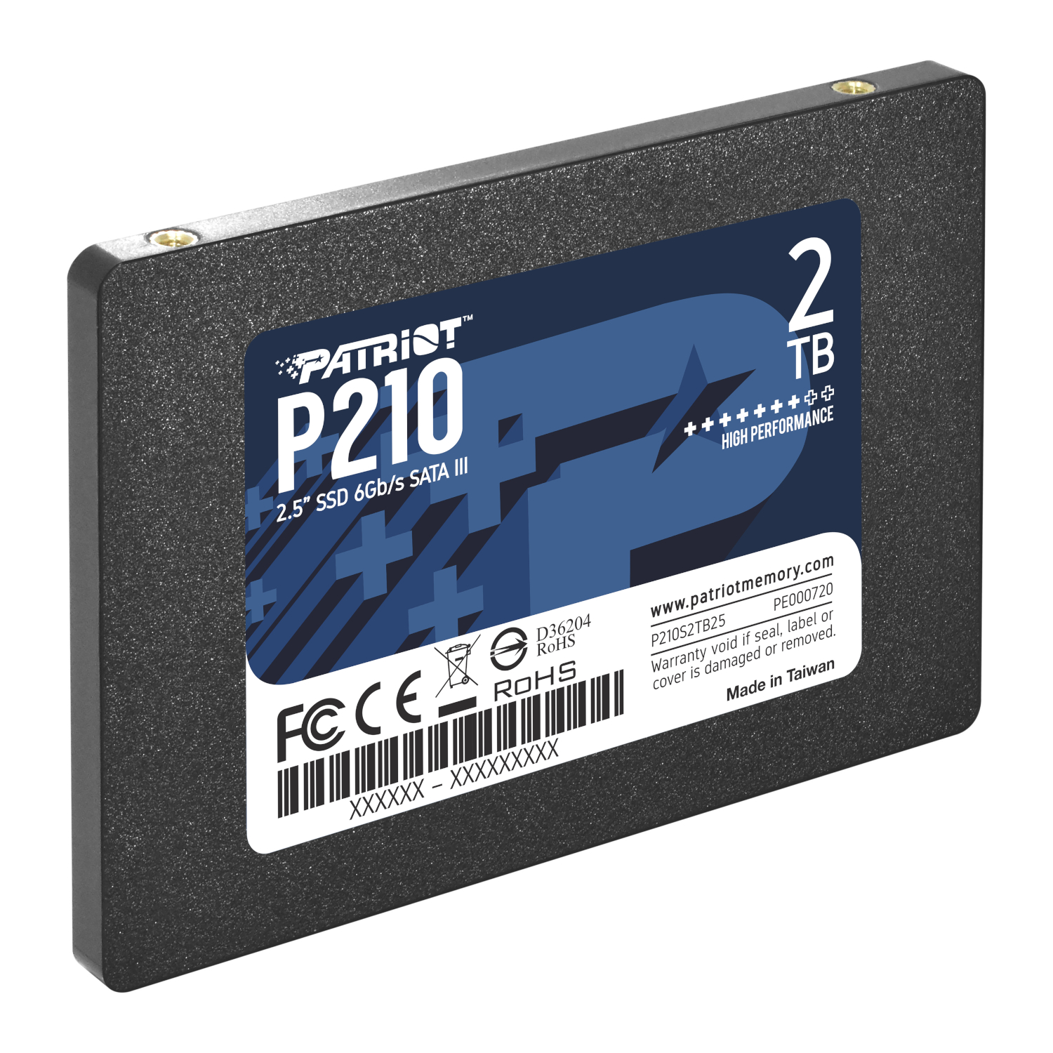 Patriot P210 2TB 2.5 Inch SATAIII SSD