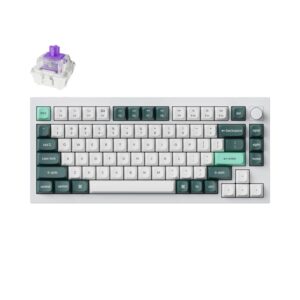 Keychron Q1H-P1 QMK Wireless Custom Keyboard - White