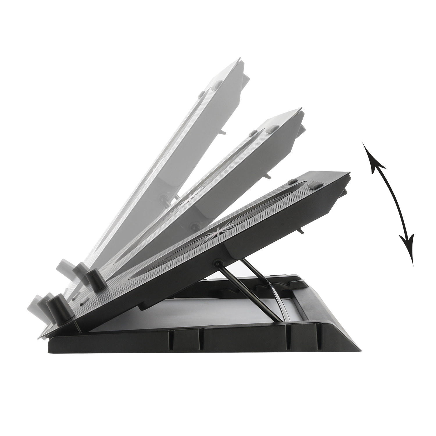 REDRAGON Dual USB 5 Fan RGB Gaming Notebook Stand