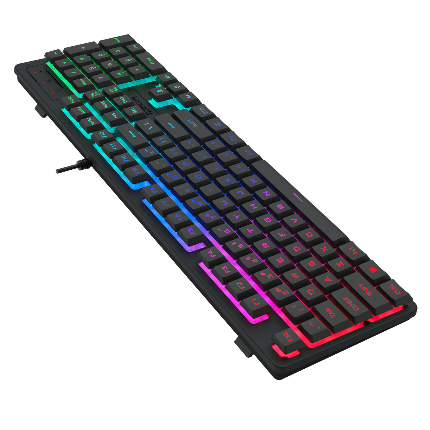 Redragon K521 RGB NETHERBANE 104-Key Membrane Gaming Keyboard