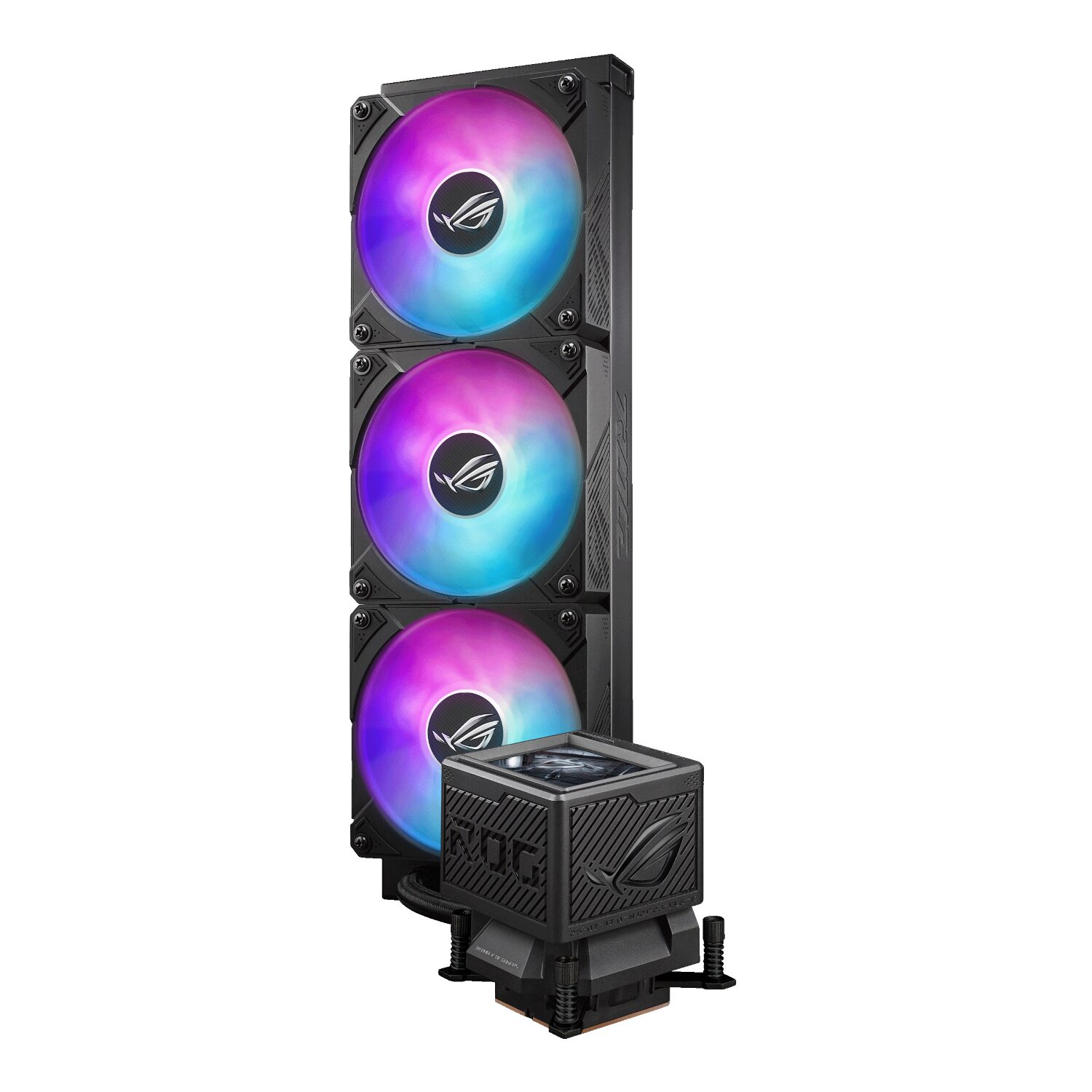 Asus ROG Ryujin III ARGB AIO Liquid Cooler - 3.5" LCD Display