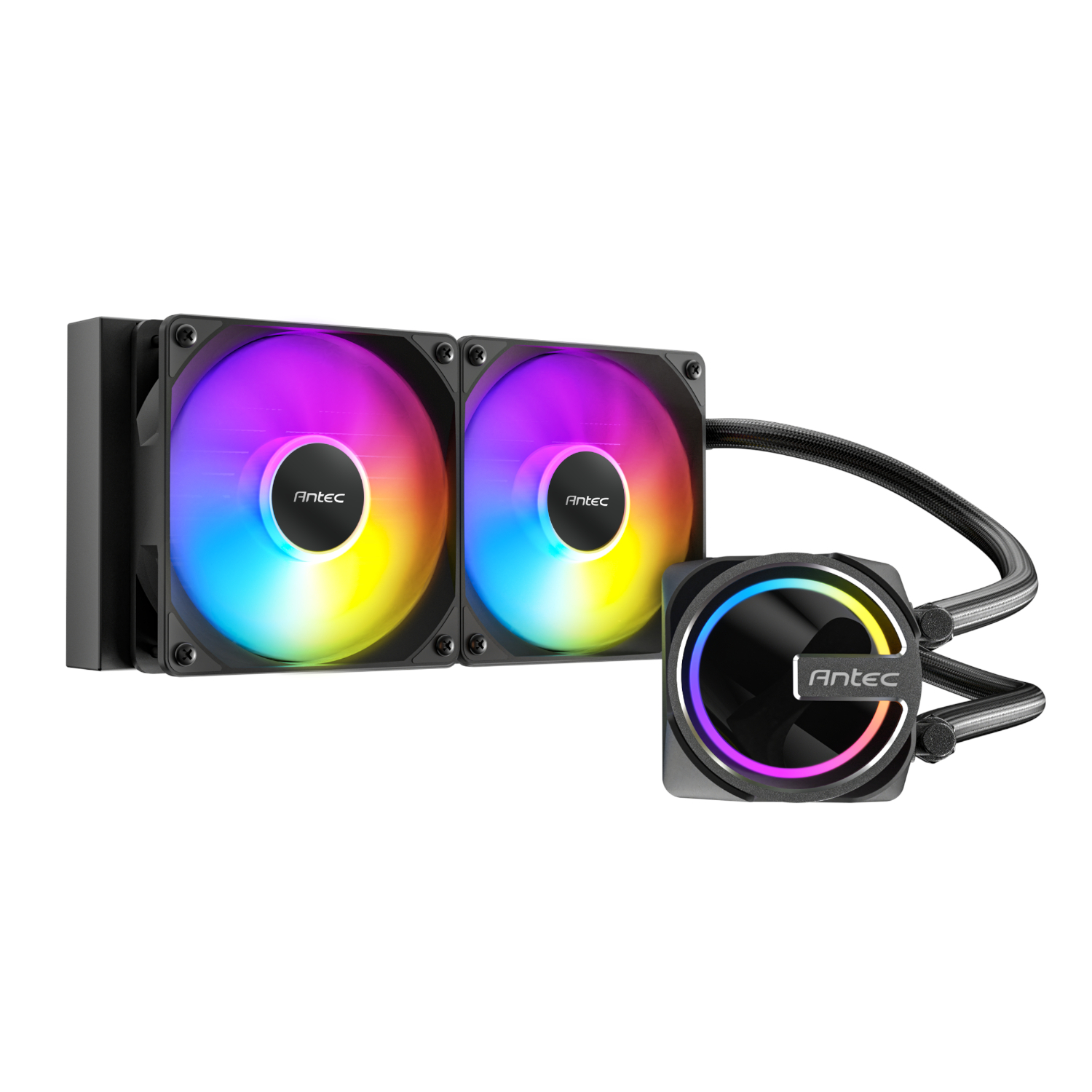 Antec Skeleton 240 ARGB CPU Liquid Cooler Black