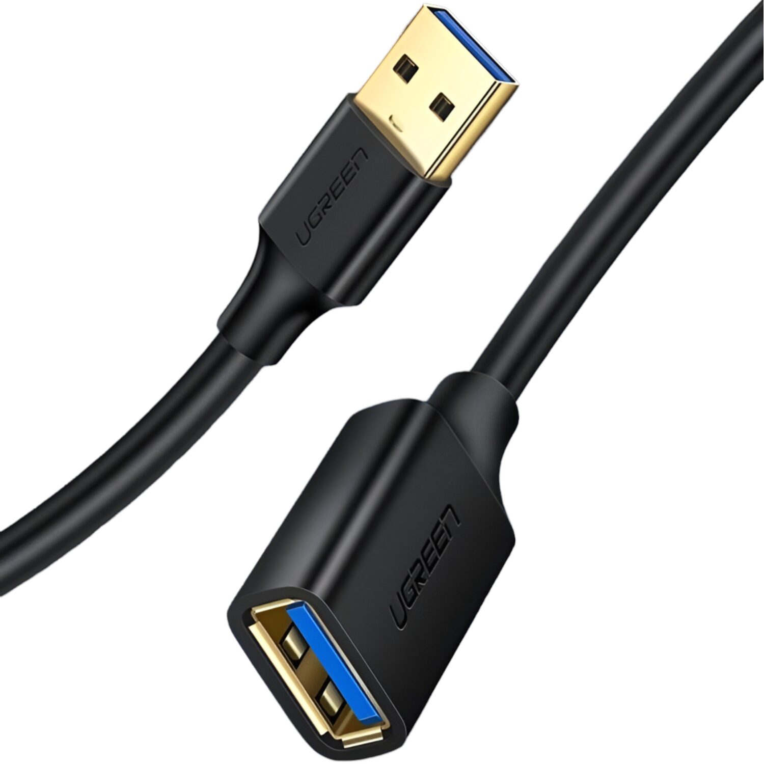 UGREEN USB 3.0 Extension Cable – Male to Female, 5Gbps Data Transfer – 3m